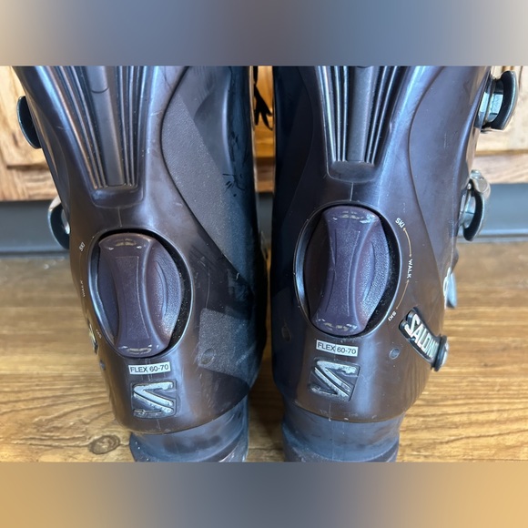 Salomon Evolution Performa 8.0 282mm Mens US Size 6.0 Womens 7.0 Ski Boots - Picture 4 of 12